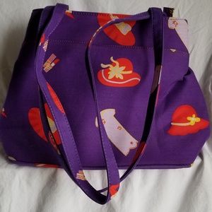 Red hat society hand bag
